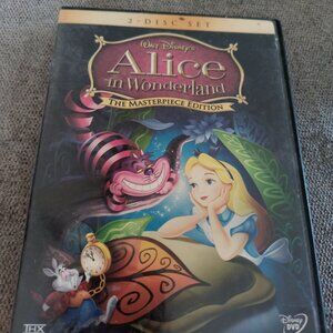 WALT DISNEY'S ALICE IN WONDERLAND THE MASTER PIECE 2 DVD EDITION